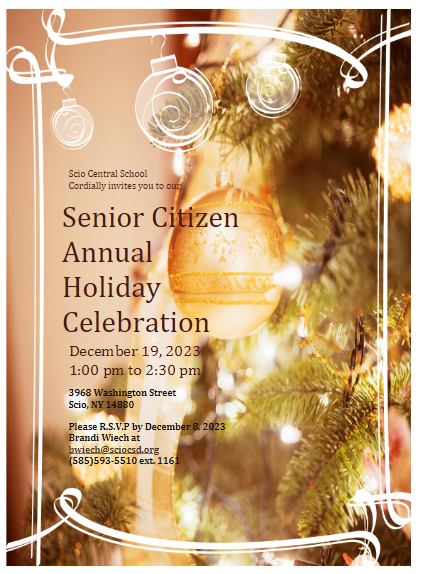  Senior Citizen Holiday